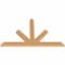Ekena Millwork Saratoga Timber Gable Bracket, Western Red Cedar, 48"W x 30"H x 1 1/2"D x 3 1/2"F, 15/12 Pitch GBW048X30X0204SAR00SWR - alternate 4